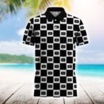 Gingham Kraken Rum Polo Shirt