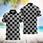 Gingham Truly Hard Seltzer Polo Shirt