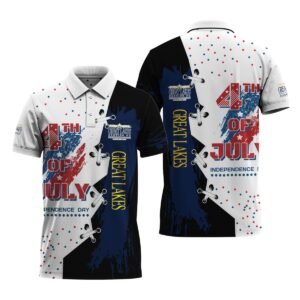 Great Lakes Celebrates The 4th Of July Polo Shirt