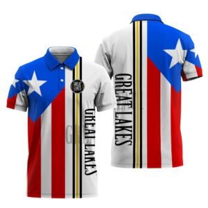 Great Lakes Puerto Rican Polo Shirt