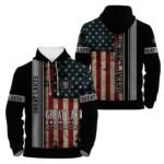 Great Lakes Stainless Steel American Flag Hoodie & Zip Hoodie
