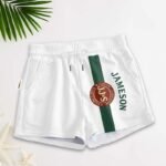 Green Stripe Jameson Women's Casual Shorts