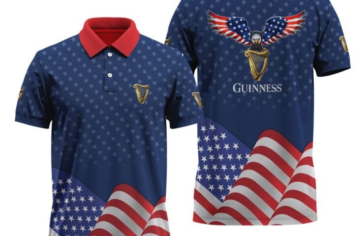 Celebrate Patriotic Days with American Flag Polo Shirts - Flexiquor.com