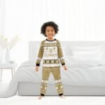 Guinness Christmas Holiday Family Pajamas Set
