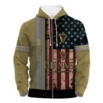 Guinness Stainless Steel American Flag Hoodie & Zip Hoodie