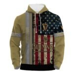 Guinness Stainless Steel American Flag Hoodie & Zip Hoodie