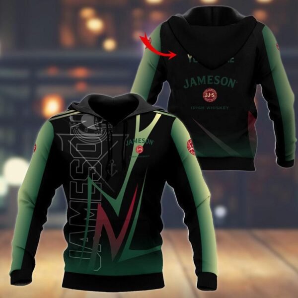 Personalized Jameson Whiskey Esport Style Hoodie & Zip Hoodie