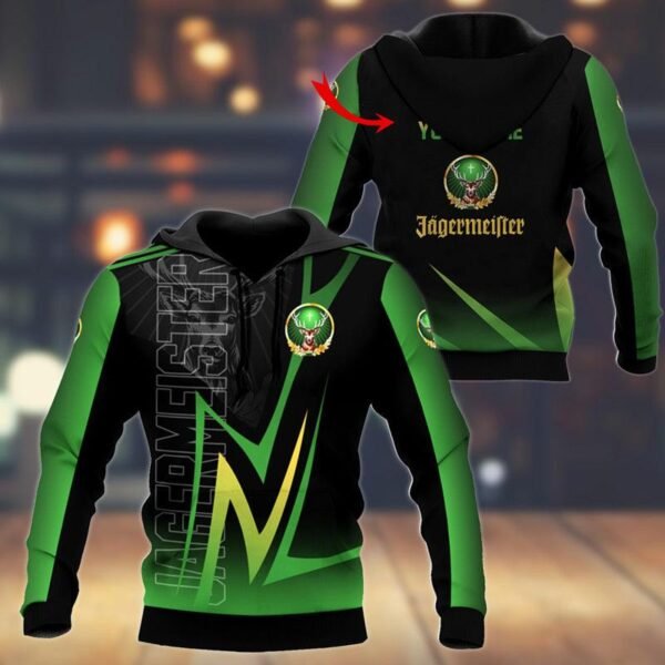 Personalized Jagermeister Esport Style Hoodie & Zip Hoodie