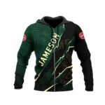 Jameson Whiskey Monster Style Hoodie & Zip Hoodie