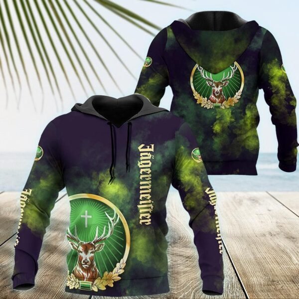 Jagermeister Colorful Smoke Hoodie & Zip Hoodie