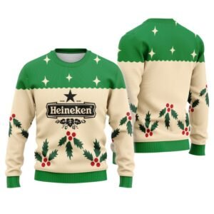 Heineken Chrismas Cherry Ugly Sweater