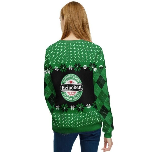 Heineken Christmas Gingerbread Ugly Sweater