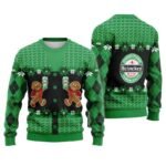 Heineken Christmas Gingerbread Ugly Sweater