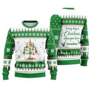 Heineken Christmas Tree Ugly Sweater