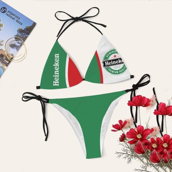 Heineken Colorblock Triangle Bikini