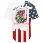Heineken Donald Trump Independence Day Baseball Jersey