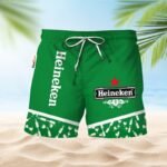 Heineken Glass Bottle Dot Swim Trunks