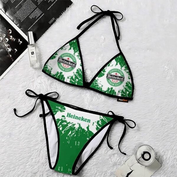 Heineken Tie Dye Triangle Beach Bikini