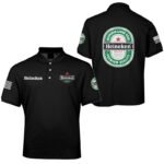 Heineken USA Flag Men's Plus Size Polo Shirt