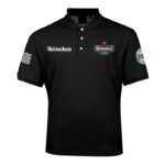 Heineken USA Flag Men's Plus Size Polo Shirt
