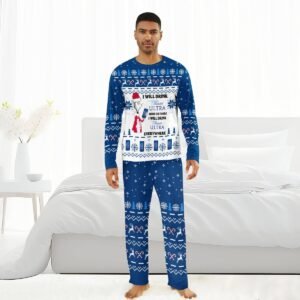 I Will Drink Michelob ULTRA Here Or There Christmas Family Pajamas Set - Flexiquor.com