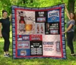 Icehouse Blood Type Flannel Blanket