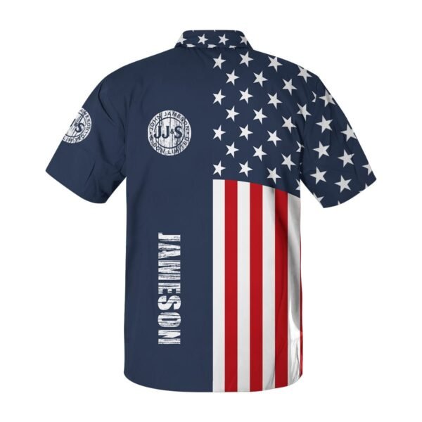 Jameson America Flag Button Shirt