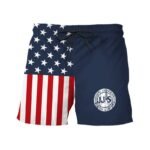 Jameson America Flag Swim Trunks
