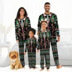 Jameson Christmas Bigfoot Family Pajamas Set