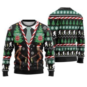 Jameson Christmas Bigfoot Ugly Sweater
