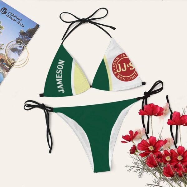 Jameson Colorblock Triangle Bikini
