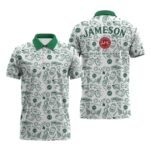 Jameson Doodle Art Polo Shirt