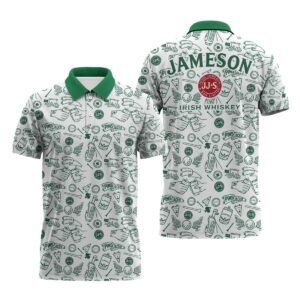 Jameson Doodle Art Polo Shirt