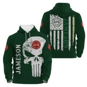 Jameson Skull Hoodie & Zip Hoodie