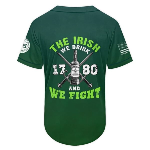 Jameson St Patrick's Day Baseball Jersey