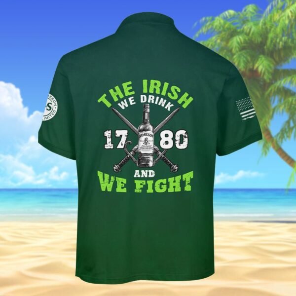 Jameson St Patrick's Day Men's Plus Size Polo Shirt