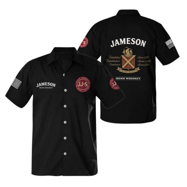 Jameson USA Flag Button Shirt