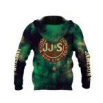 Jameson Whiskey Colorful Smoke Hoodie & Zip Hoodie