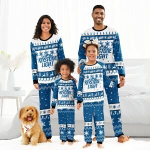 Keystone Light Christmas Family Pajamas Set