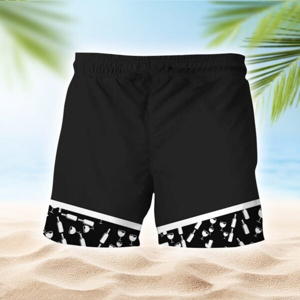 Kraken Rum Glass Bottle Dot Swim Trunks