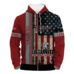 Lagunitas Stainless Steel American Flag Hoodie & Zip Hoodie