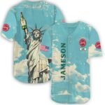 Personalized Jameson Liberties Vintage Jersey Shirt