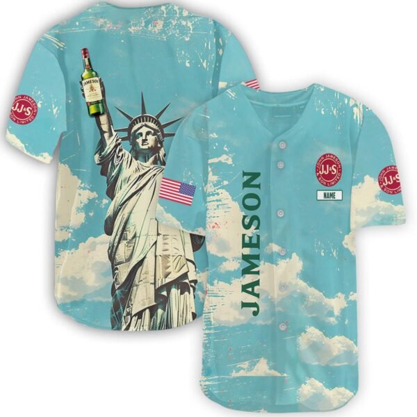 Personalized Jameson Liberties Vintage Jersey Shirt