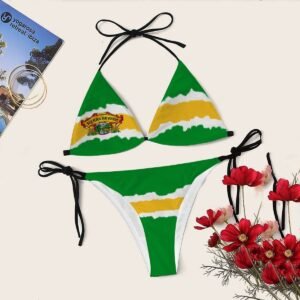 Torn Paper Sierra Nevada Triangle Bikini