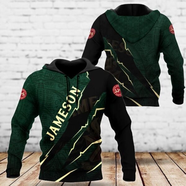 Jameson Whiskey Monster Style Hoodie & Zip Hoodie