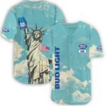 Personalized Bud Light Liberties Vintage Jersey Shirt