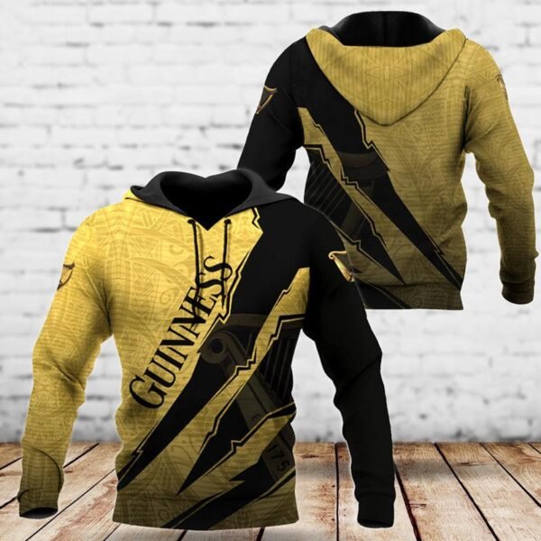 Guinness Beer Monster Style Hoodie & Zip Hoodie