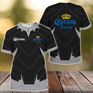 Corona Extra Black Panther Armor T-Shirt
