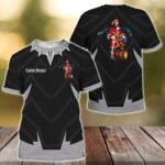 Captain Morgan Black Panther Armor T-Shirt