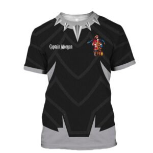 Captain Morgan Black Panther Armor T-Shirt